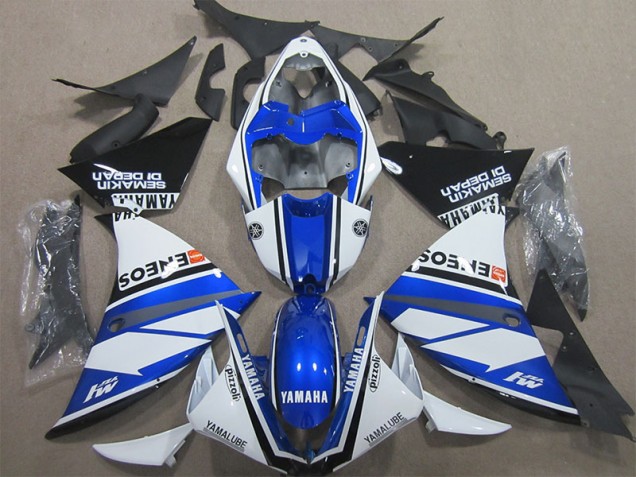 Carénages Moto Yamaha R1 09-11 - Bleu Blanc