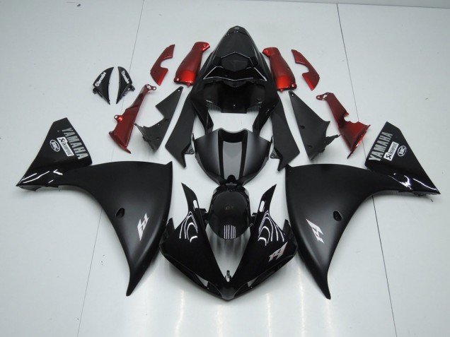 Carénages Moto Yamaha R1 09-11 - Noir Mat