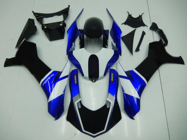 Carénages Moto Yamaha R1 15-19 - Noir Bleu