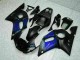 Carénages Moto Yamaha R6 98-02 - Bleu Noir