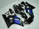 Carénages Moto Yamaha R6 98-02 - Bleu Noir