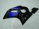 Carénages Moto Yamaha R6 98-02 - Bleu Noir