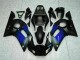 Carénages Moto Yamaha R6 98-02 - Bleu Noir