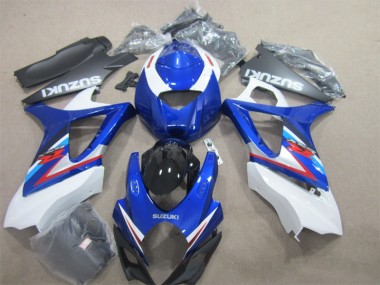 Carrosserie Moto Suzuki GSXR 1000 K7 07-08 - Bleu Blanc