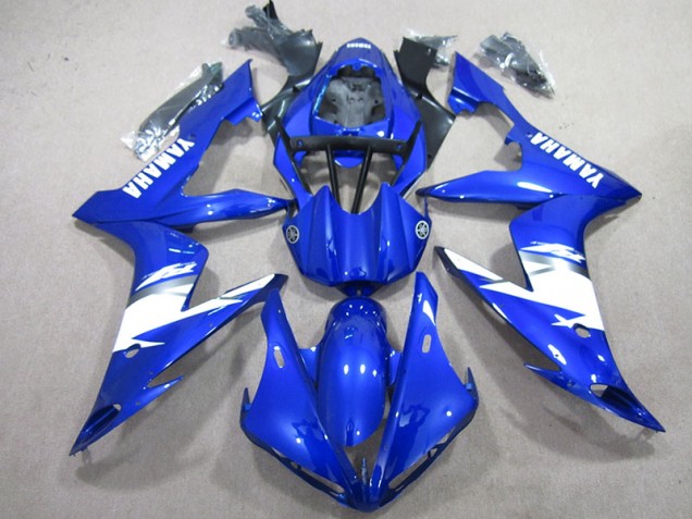 Carrosserie Moto Yamaha R1 04-06 - Bleu Blanc