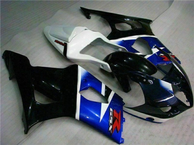 Kit Carénages Motos Complet Suzuki GSXR 1000 K3 03-04 - Noir Bleu