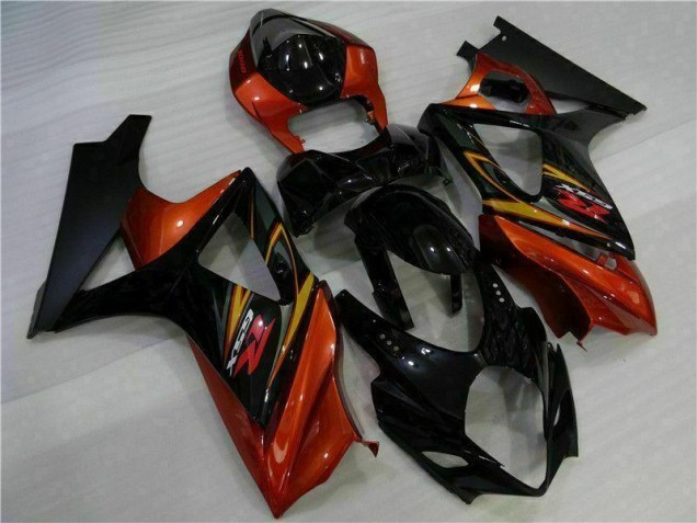 Kit Carénages Motos Complet Suzuki GSXR 1000 K7 07-08 - Noir