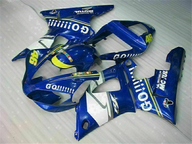 Kit Carénages Motos Complet Yamaha R1 00-01 - Bleu