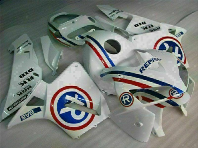 Kit Carénages Motos & Plastique Honda CBR 600 RR 05-06 - Blanc