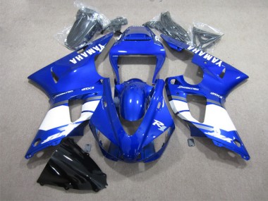 Kit Carénages Motos Complet Yamaha R1 09-11 - Bleu Blanc