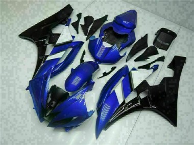 Kit Carénages Motos & Plastique Yamaha R6 06-07 - Bleu Noir