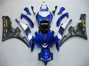 Kit Carénages Motos Yamaha R6 06-07 - Bleu Noir